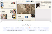 Design Portfolio PowerPoint Template, a Presentation Template by Premast (Thumbnail 2 of 4)