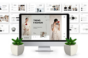 Trend Fashion - Fashion Google Slide, a Presentation Template by Deepslide Studio (Thumbnail 2 of 6)