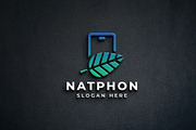 Phone Fix & Leaf Logo, a Branding & Logo Template by Design_Planet (Thumbnail 2 of 2)