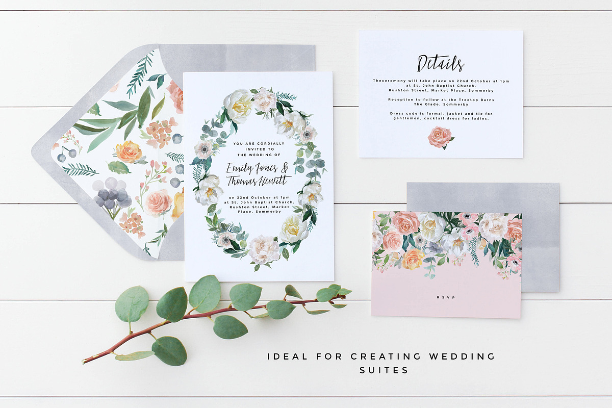 Flower Clipart - Dusk, an Illustration by Twigs and Twine (Photo 5 of 9)