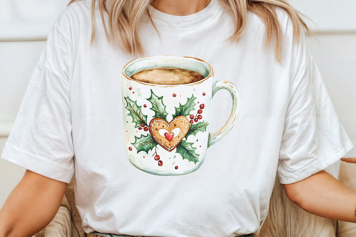 Cute Christmas Coffee Sublimation, an Illustration by CraftArtStudio (Photo 4 of 6)