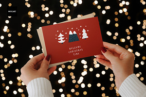 Greeting Card Mockup Bundle V.3