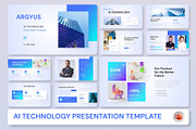 Argyus – AI Technology PowerPoint, a Presentation Template by Premast (Thumbnail 1 of 4)