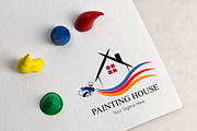 Painting Company Logo Collection, a Branding & Logo Template by YUDesignStore (Thumbnail 5 of 16)