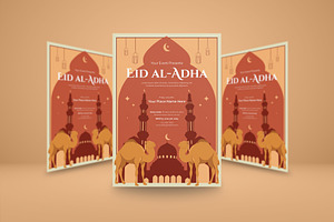 Creative Eid al-Adha Invitation, an Invitation Template by Artnivora.Std