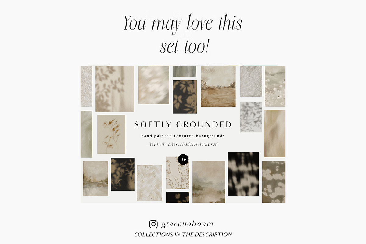 Organic Blurred textured backgrounds, a Background Graphic by Grace Noboa Illustrations (Photo 25 of 25)