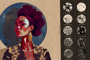 Vibe Trends Brush Box For Procreate, a Brush Add-On by Liquid Amethyst Art (Thumbnail 7 of 8)