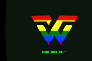 Retro PC Pride Rainbow Logo Reveal, a Templates & Theme by Josep Motion
