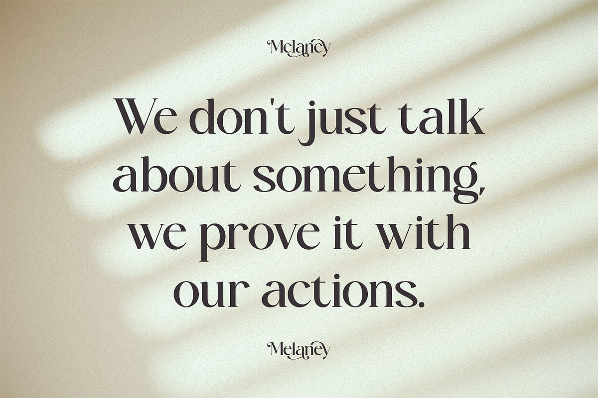 Melaney - Aesthetic Branding Serif, a Serif Font by Variatype (Photo 7 of 10)