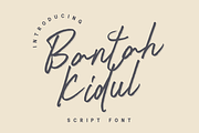 Bantah Kidul - Script Font, a Script Font by GFRcreative (Thumbnail 1 of 8)
