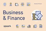 Spaark Business & Finance (20 icons), an Outline Icon by Petr Knoll (Thumbnail 1 of 4)
