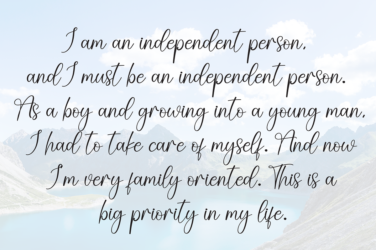 Company | Script Font, a Handwritten Font by Scratchones (Photo 6 of 8)