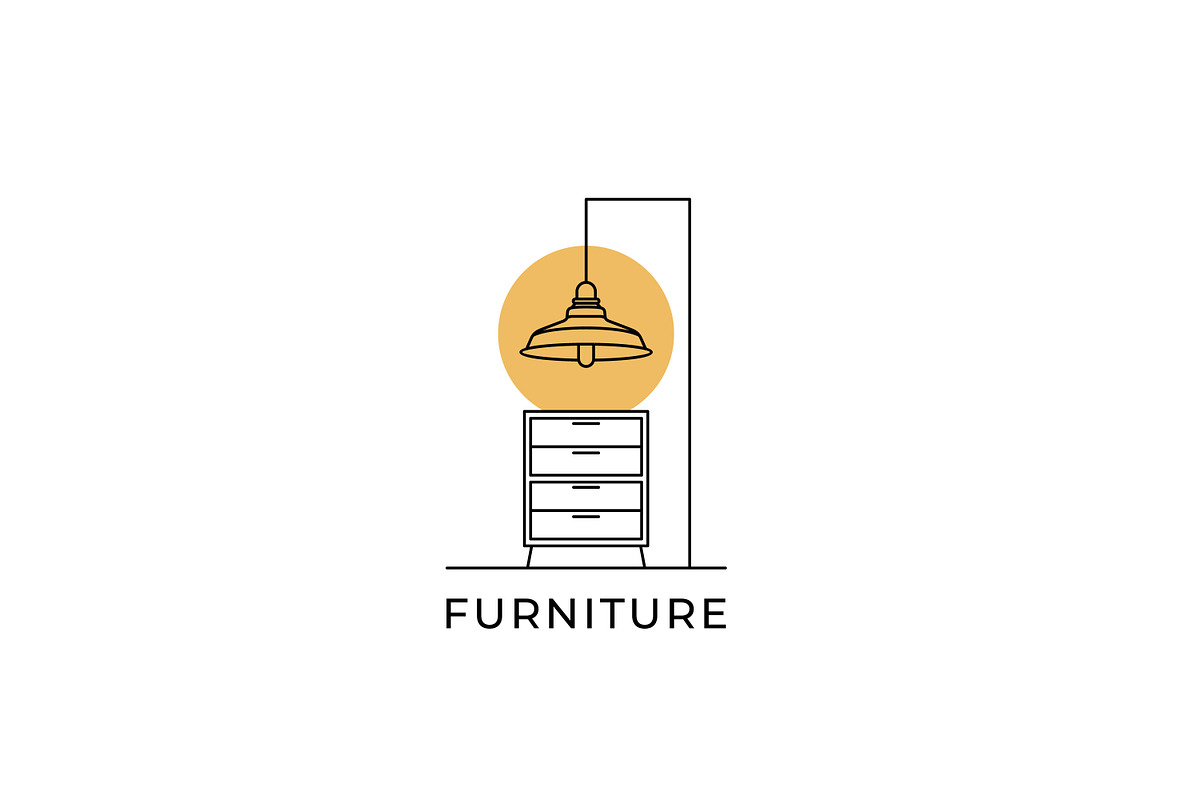 Furniture Logo Template, a Branding & Logo Template by Weasley99Store