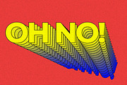 Oh No Text Effect Design, a Layer Style Add-On by CreativeShaper (Thumbnail 2 of 2)