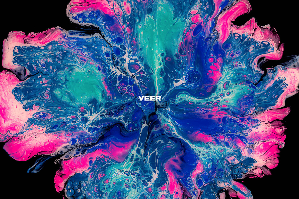 Veer: Abstract Paint Textures, a Texture Graphic by Chroma Supply (Photo 10 of 15)