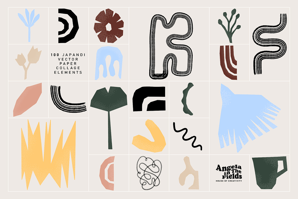 JAPANDI STUDIO Vector Kit, an Object Graphic by angelainthefields (Photo 4 of 12)