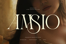 Amsio Elegant Serif Font
