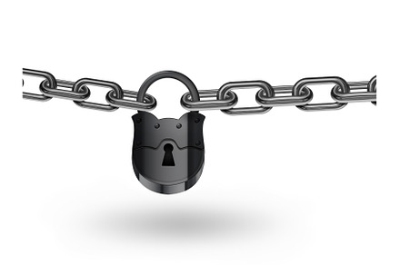 chain and padlock, an Abstract Photo by BazziBa♥