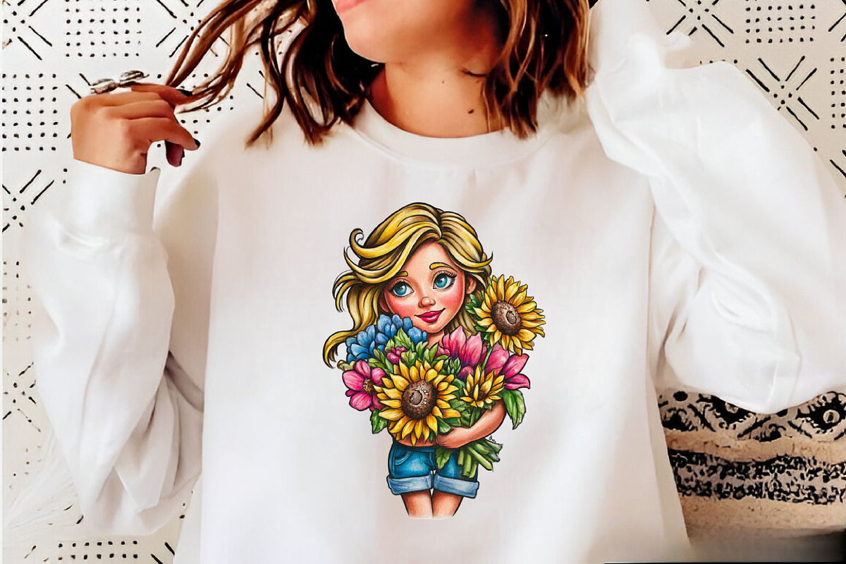 Watercolor Bright Summer Clipart Bun, an Illustration by SVGArt (Photo 6 of 9)