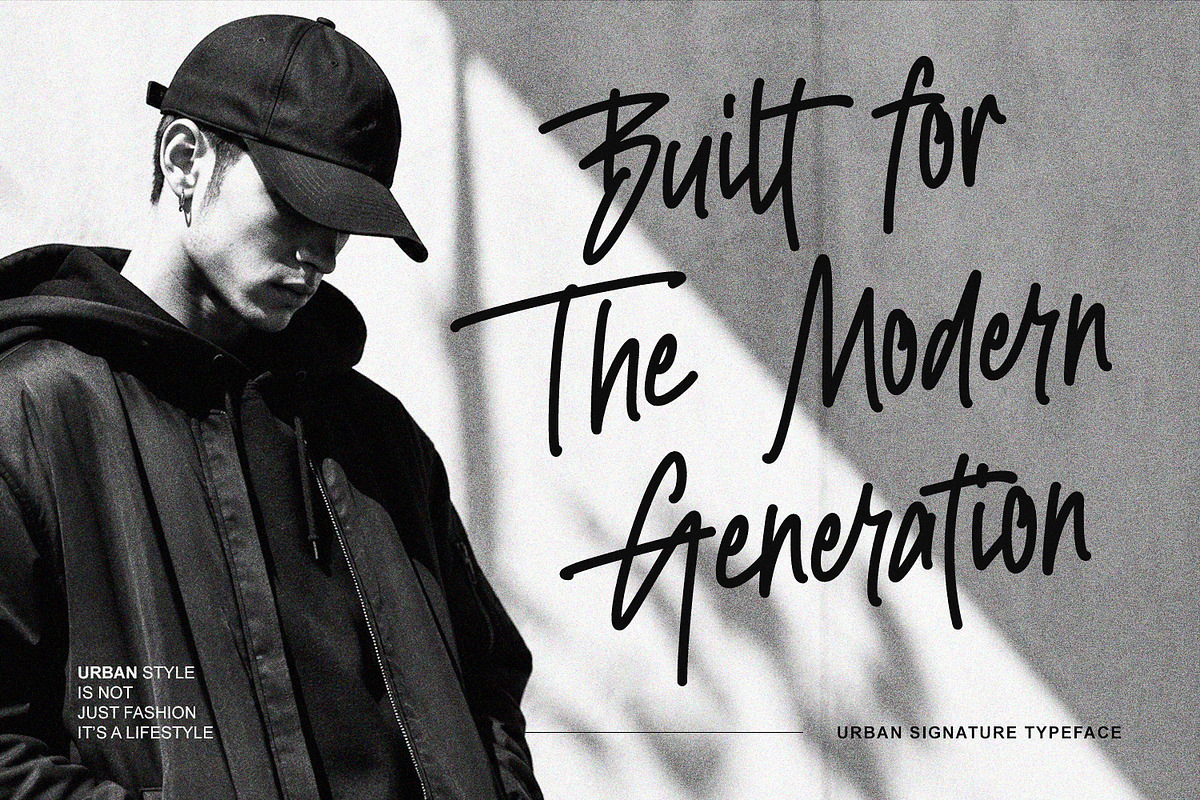 Gasteroim Signature Font Branding, a Script Font by Maulana Creative (Photo 2 of 7)