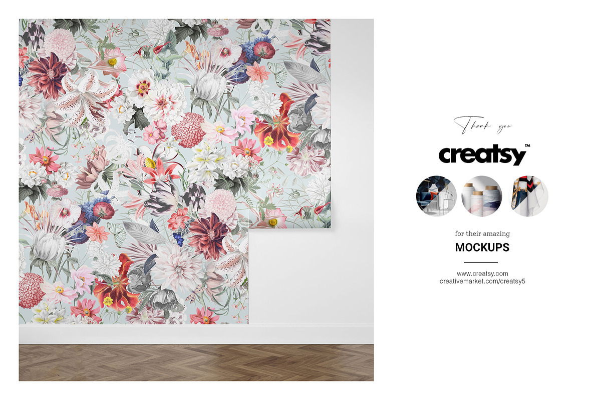 Enamour, Elegant Floral Blooms., a Pattern Graphic by TSTUDIO (Photo 5 of 14)