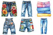 Beautiful Jeans Sublimation Bundle, an Illustration by Daily.Designs (Thumbnail 2 of 5)