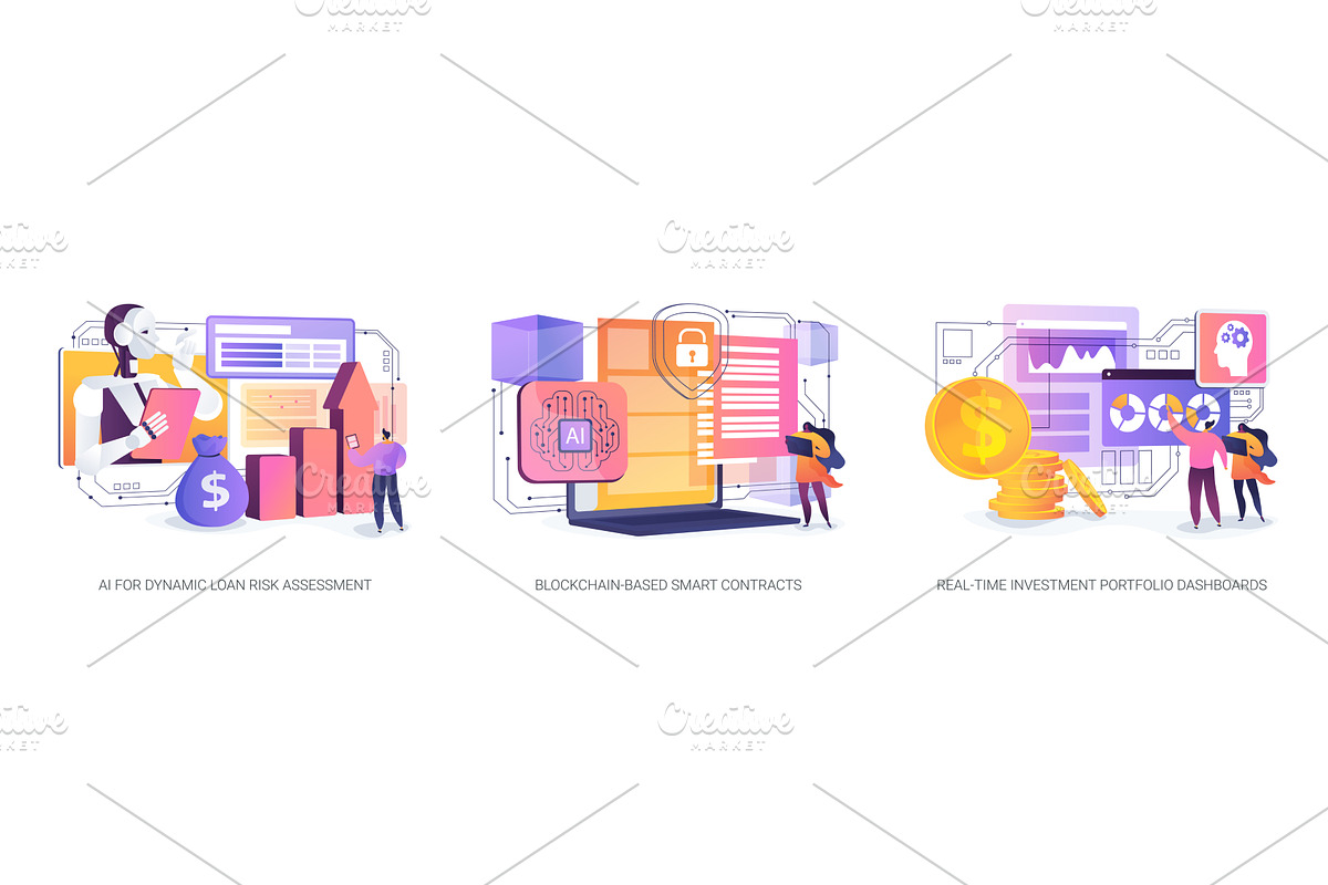 AI-Driven Financial Optimization, a Technology Illustration by Visual Generation