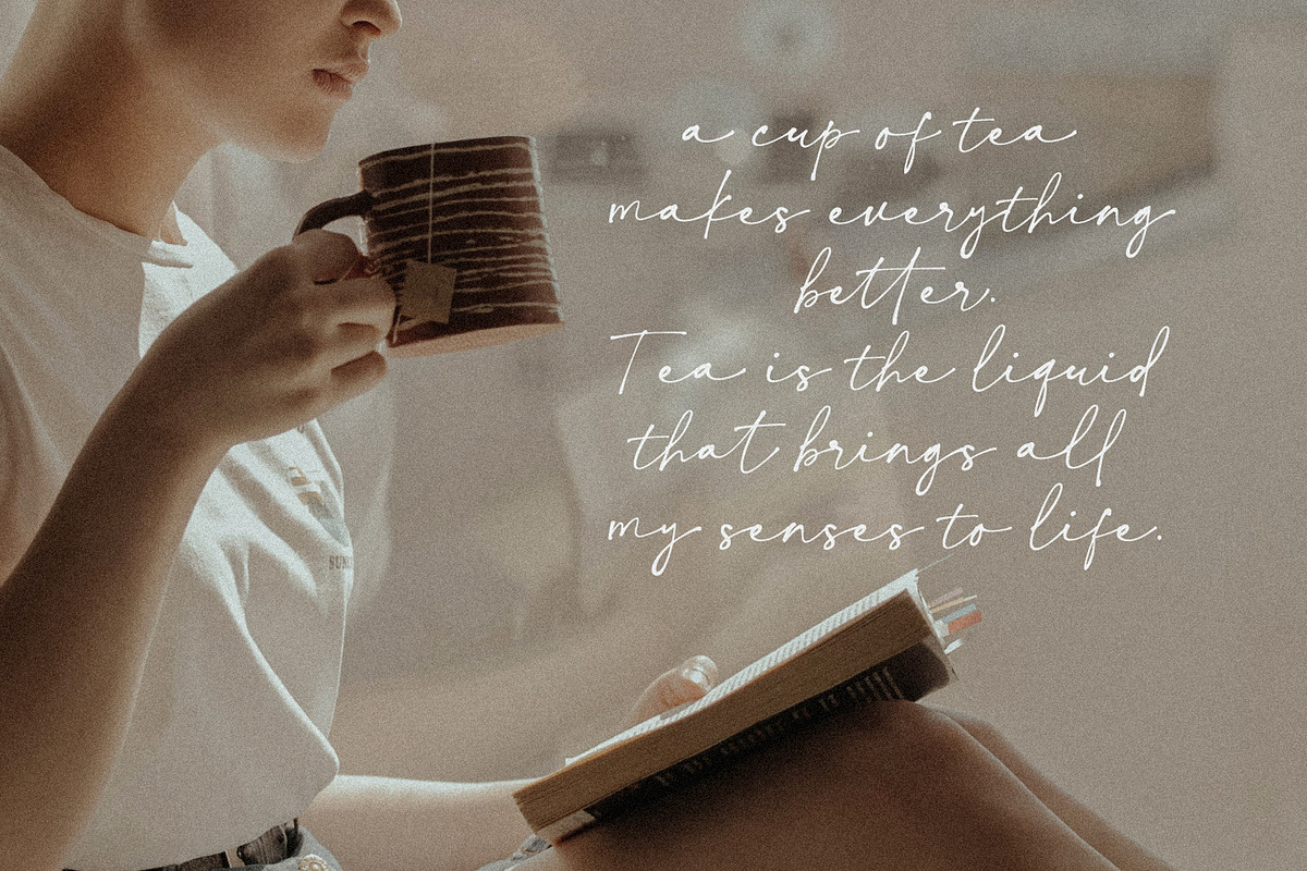 Claudia Letter Font, a Font by BodigStd (Photo 8 of 10)