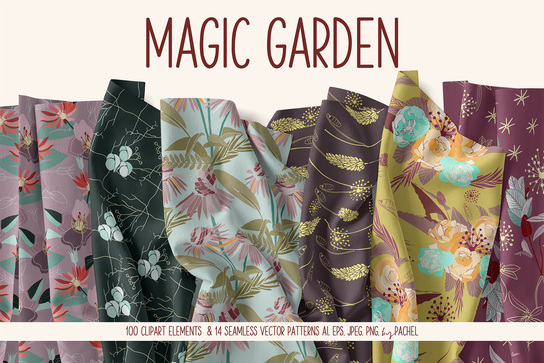 2 Color options - 14 Vector Patterns | Creative Market