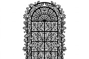 50 Floral French Window Ornament, a Decorative Illustration by Amazin_art (Thumbnail 22 of 29)