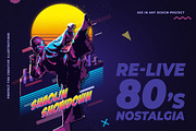 80's Retro Poster Photoshop Action, an Action Add-On by deeplabstudio7 (Thumbnail 2 of 15)