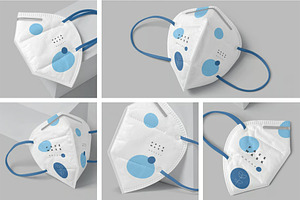 N95 Mask Mockups, a Mask Mockup by megostudi0