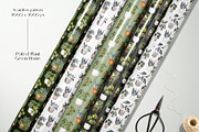 Potted Plant Pattern. Green home., a Pattern Graphic by ma_i_vi (Thumbnail 4 of 13)