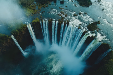 Aerial view showcases the stunning b, a Photo by Iftikhar Alam