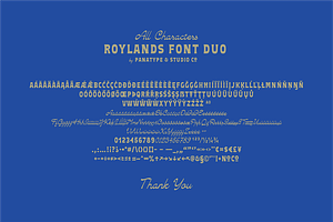 Roylands Font Duo