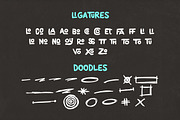 Paper Template Rough Casual Font, a Handwritten Font by Deeezy (Thumbnail 6 of 6)