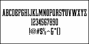 Automotive Service JNL, a Slab Serif Font by Jeff Levine Fonts (Thumbnail 3 of 5)