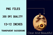 Vintage Wooden Autumn Tags, an Illustration by SVGArt (Thumbnail 7 of 8)