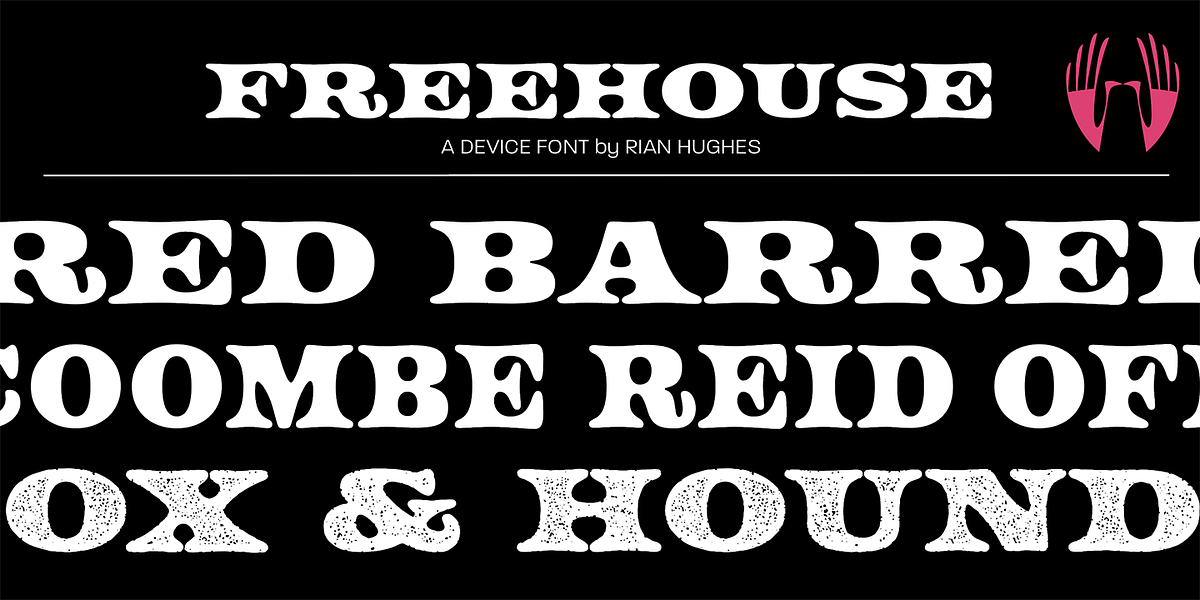 Freehouse, a Serif Font by Device (Photo 5 of 5)
