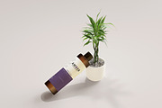 7 in 1 Amber Glass Cosmetic Bundle, a Cups & Container Mockup by pmvch (Thumbnail 53 of 106)