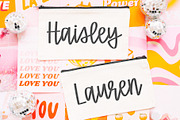Karley Jean | Preppy Script Font, a Script Font by KA Designs (Thumbnail 7 of 16)