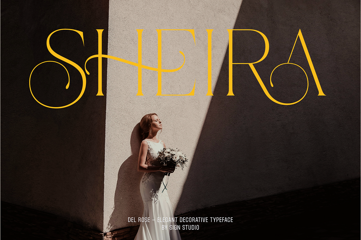 Del Rose, a Serif Font by Sign Studio (Photo 9 of 15)