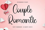 Couple Romantic, a Handwritten Font by FreshTypeINK (Thumbnail 1 of 8)