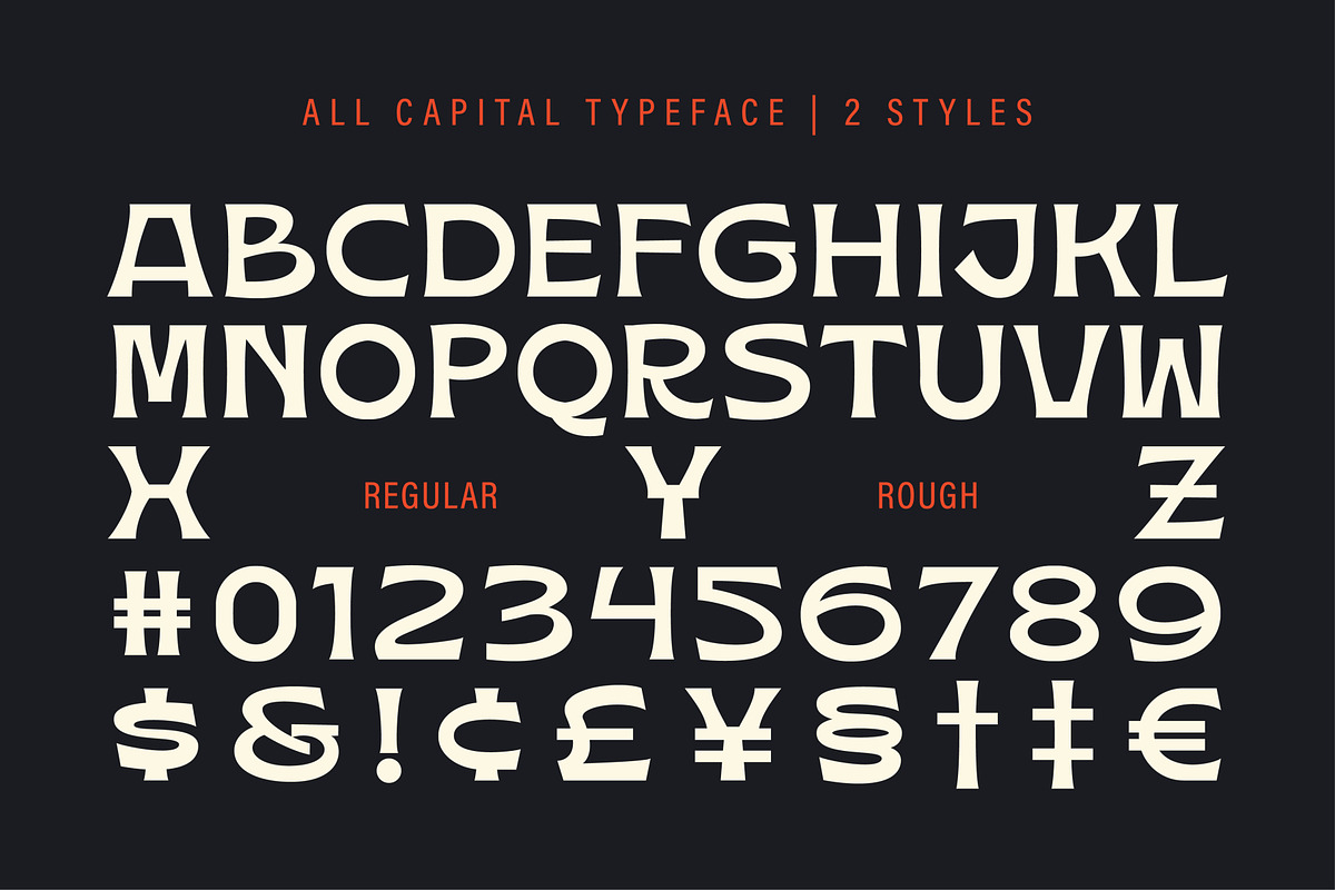 Oksa - Chunky Modern Serif, a Serif Font by VASTARD STUDIO (Photo 9 of 10)