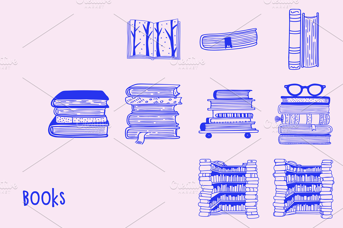 1001 Cute Doodles Bundle, an Object Illustration by Danil Polshin (Photo 8 of 65)