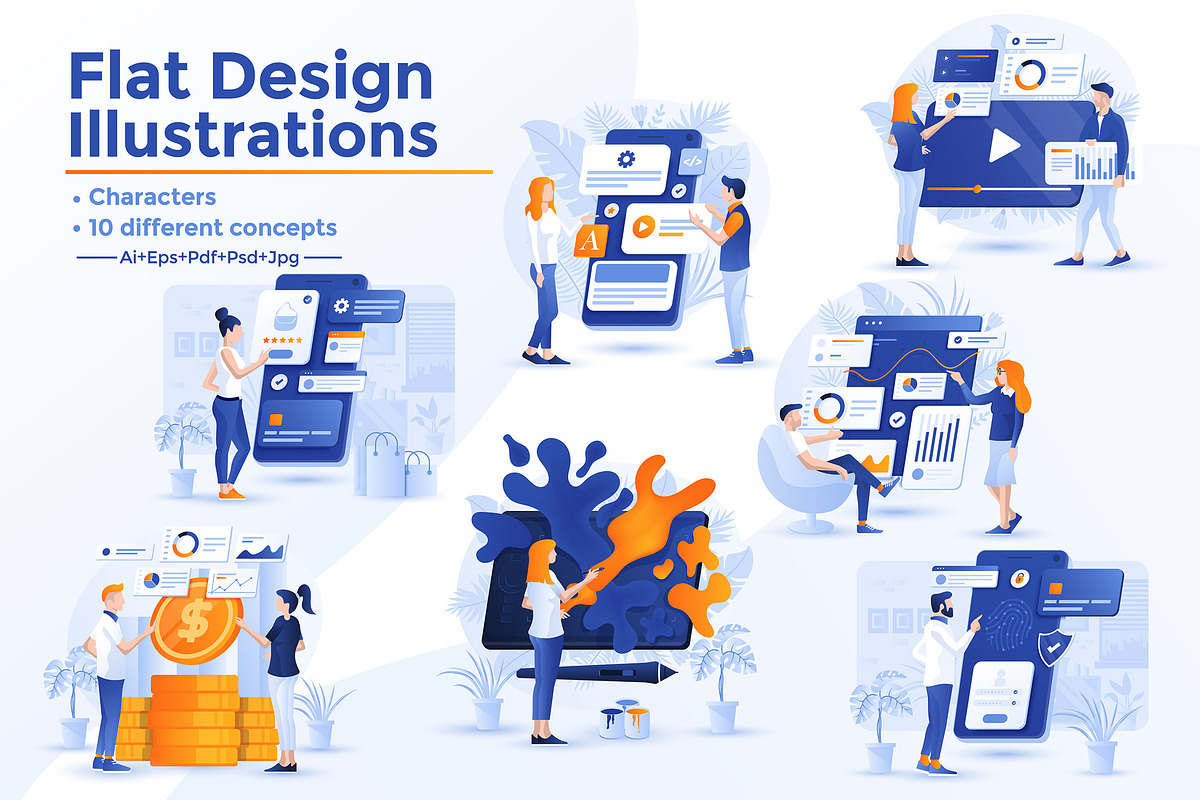 Modern Flat design Business concepts, an Education Illustration by Creative Graphics (Photo 1 of 12)