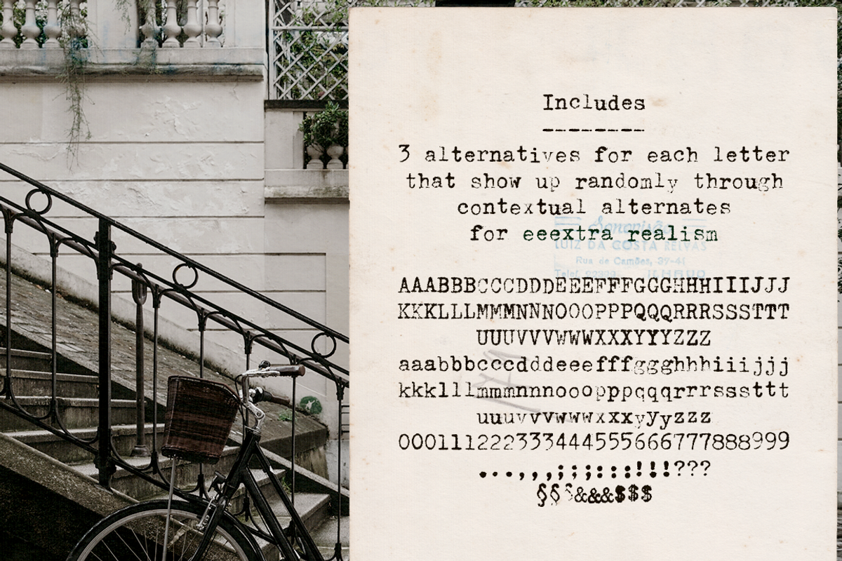 Typewriter and Script font pack, a Font by Ana's Fonts (Photo 8 of 19)