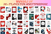 20 Editable Flyer Templates, a Social Media Template by Aban's World (Thumbnail 2 of 4)