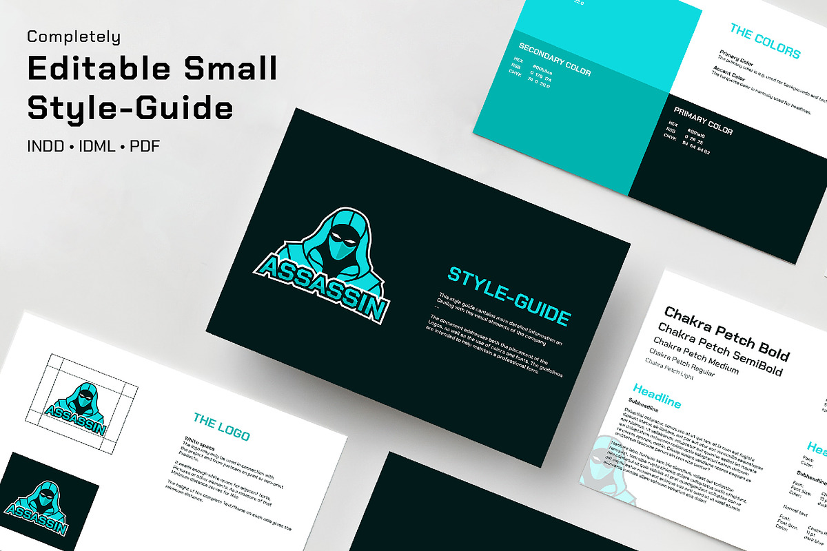 Mascot & E-Sports Assassin Logo, a Branding & Logo Template by Fabian_Design (Photo 6 of 6)