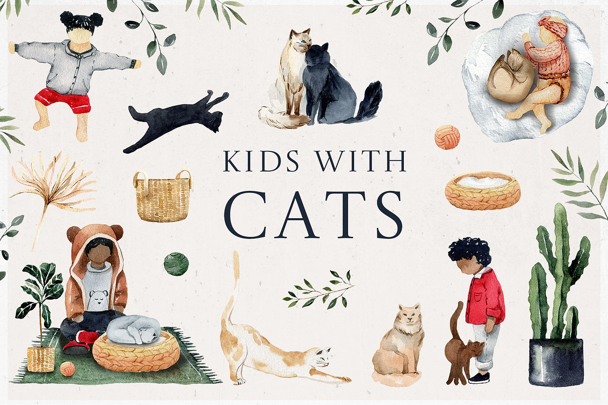 WHOLE SHOP. Watercolor bundle vol 1, an Animal Illustration by anastasiia.art (Photo 12 of 47)